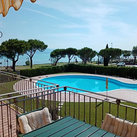 Apartment Mosaici Sunrise - Front With Beautiful View Sirmione